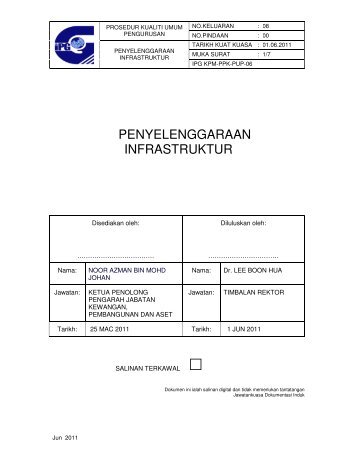 IPG KPM-PPK-PUP-06 - Laman Web Rasmi IPGM Kampus ...