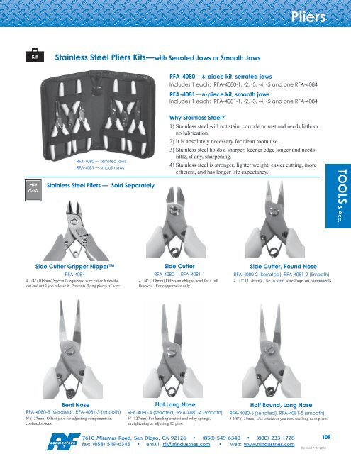 RF Connectors Complete Catalog Download