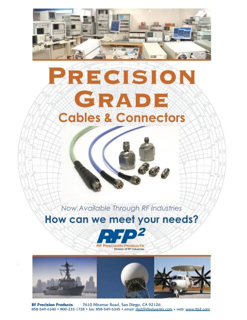 RF Connectors Complete Catalog Download