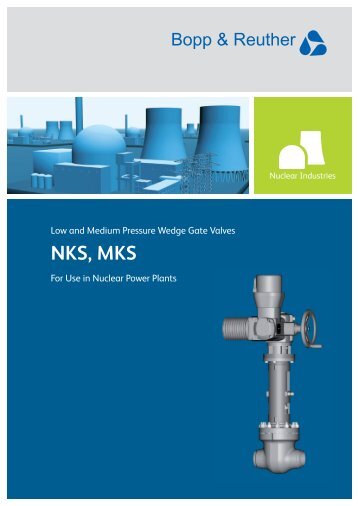 NKS, MKS - Bopp & Reuther Sicherheits- und Regelarmaturen GmbH