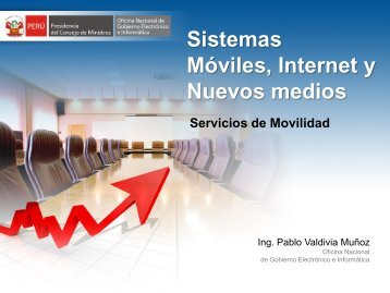 Servicios de Movilidad. - Ongei