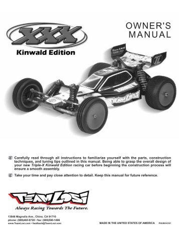 Kinwald Edition XXX - Team Losi Racing