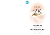 VINTAGE ZR Instructions for Use - 3GO