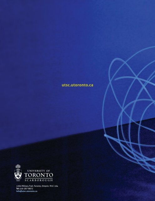Annual Review - University of Toronto Scarborough