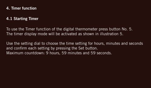 Bratenthermometer digital Roasting Thermometer digital ... - RÃ¶sle