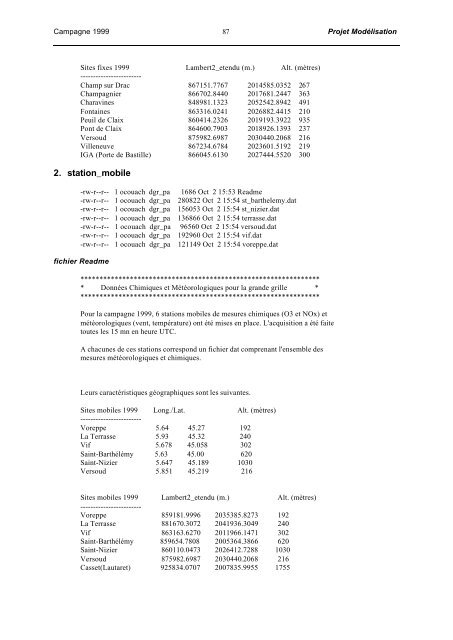 MetAir - LPAS - EPFL