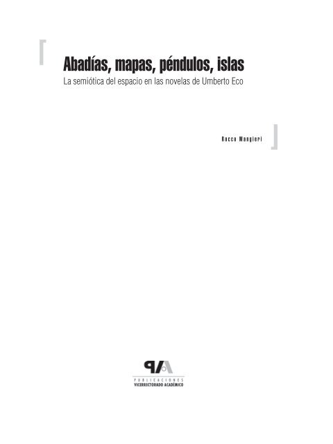 Abadías, mapas, pendulos, islas - Universidad de Los Andes