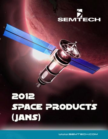 2010 Space Products (JANS) Catalog - Semtech