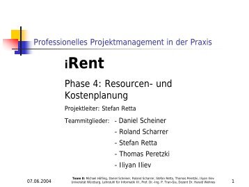Professionelles Projektmanagement in der Praxis - Lehrstuhl für ...