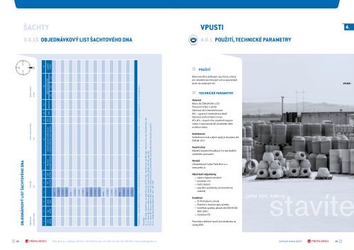 Vpusti - Technicky list - STAVOMARKET