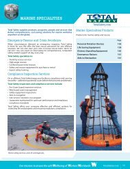 Marine & Offshore Safety Equipment for Rent or ... - Total Safety