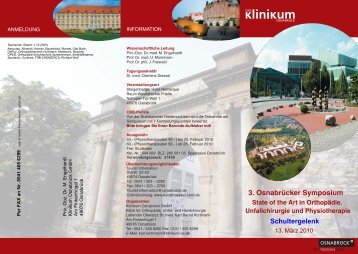 Download Flyer als PDF-Dokument - Klinikum OsnabrÃ¼ck