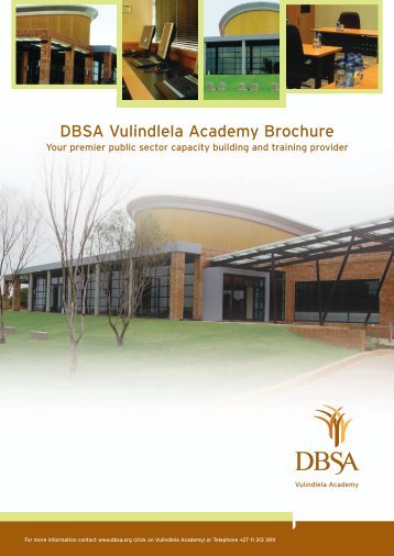 DBSA Vulindlela Academy Brochure