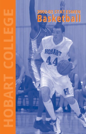 2002-03 Hobart Basketball Brochure - Hobart and William Smith ...