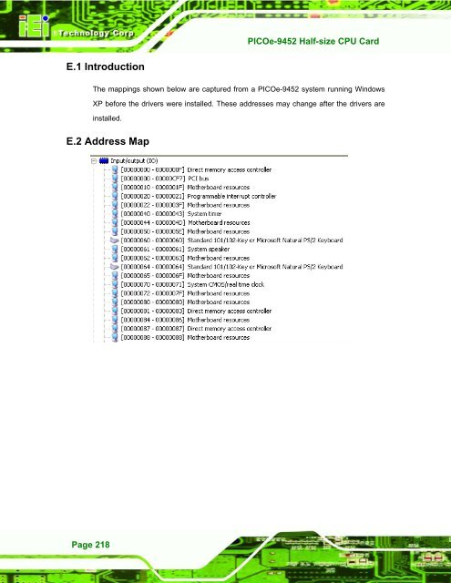 PICOe-9452 User Manual