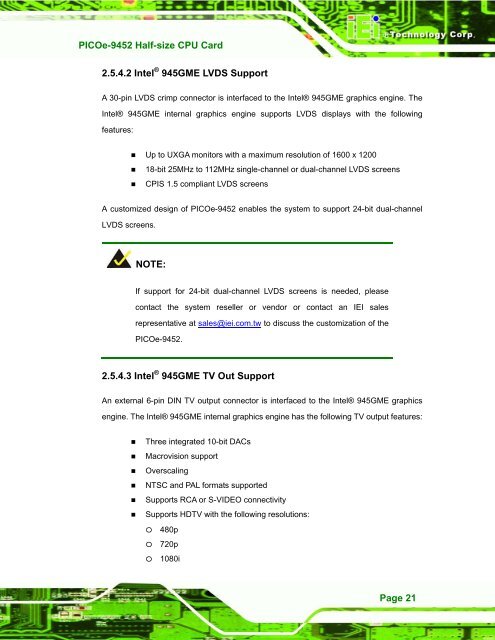 PICOe-9452 User Manual