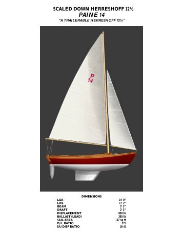 PAINE 14 - C.W. Paine Yacht Designers