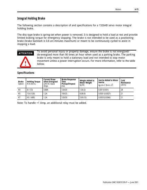 GMC-SG001E-EN-P-JUN01 Motion Control Selection Guide