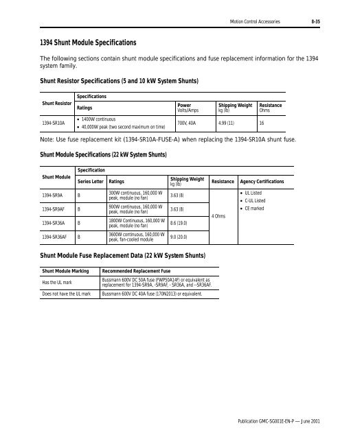 GMC-SG001E-EN-P-JUN01 Motion Control Selection Guide