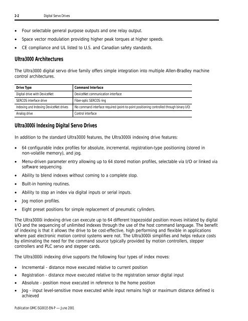 GMC-SG001E-EN-P-JUN01 Motion Control Selection Guide