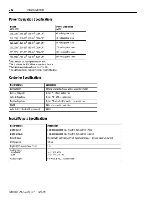 GMC-SG001E-EN-P-JUN01 Motion Control Selection Guide