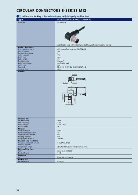 Industrial Connectors - e-catalog - Belden