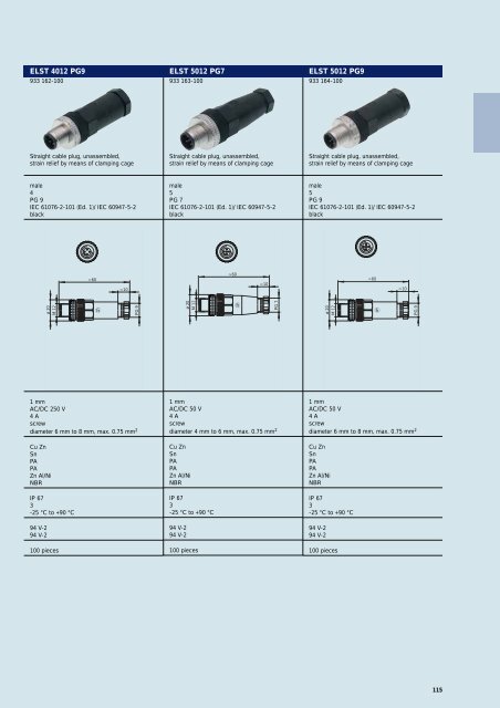 Industrial Connectors - e-catalog - Belden