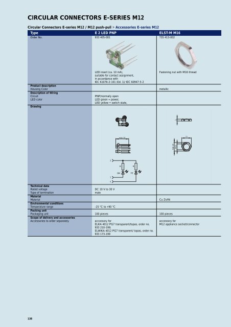 Industrial Connectors - e-catalog - Belden