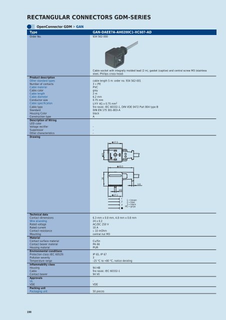 Industrial Connectors - e-catalog - Belden