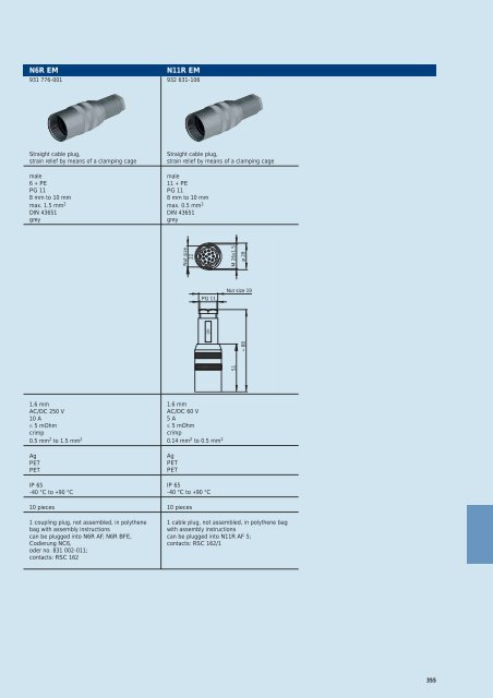 Industrial Connectors - e-catalog - Belden