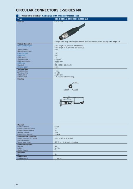 Industrial Connectors - e-catalog - Belden