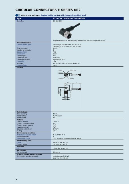 Industrial Connectors - e-catalog - Belden