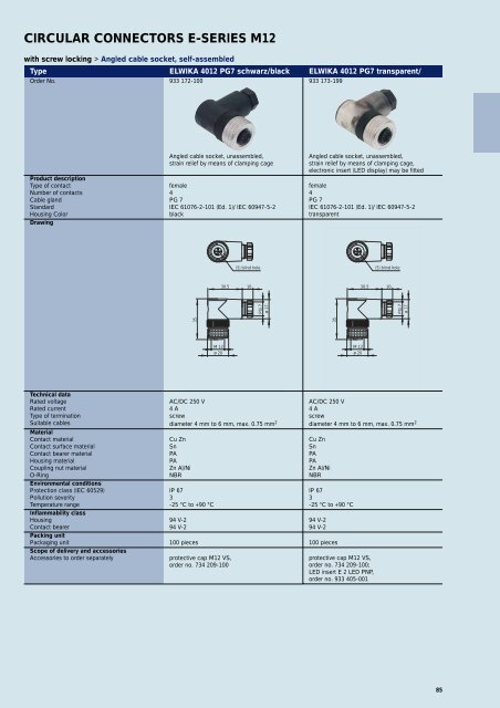 Industrial Connectors - e-catalog - Belden