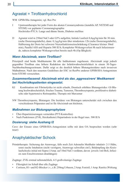 Manual Intensivmedizin - Levofloxacin