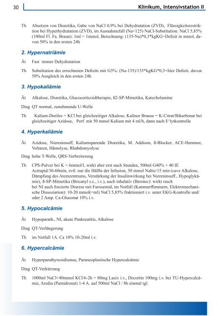 Manual Intensivmedizin - Levofloxacin