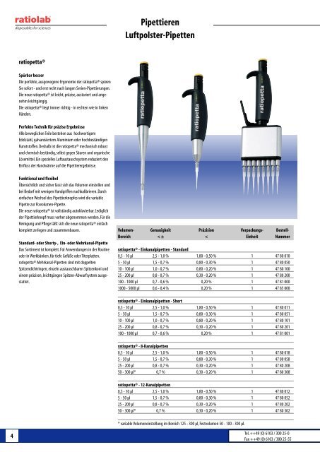 Liquid-Handling - Windaus