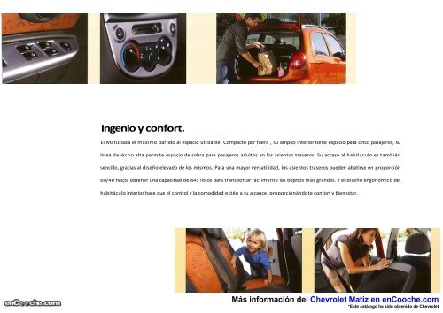 CatÃ¡logo del Chevrolet Matiz - enCooche.com