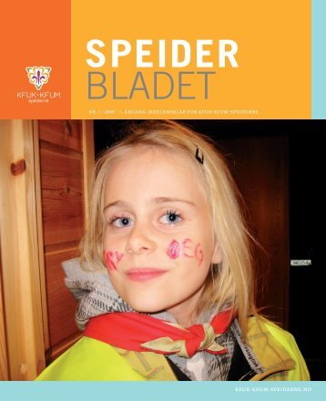 Speiderbladet nr. 1 2009 - KFUK-KFUM-speiderne