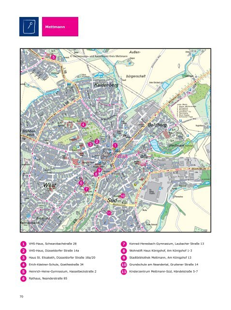 PROGRAMM - Volkshochschule Mettmann-WÃ¼lfrath