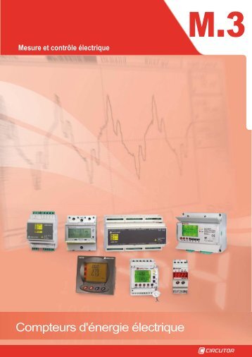 Catalogue Circutor M3 Compteurs d'Ã©nergie - Ulrichmatterag.ch