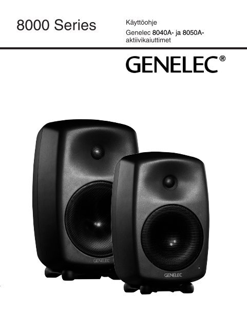 8000 Series - Genelec