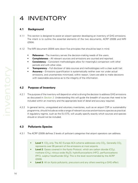 Airport Greenhouse Gas Emissions Management - Zurich Airport