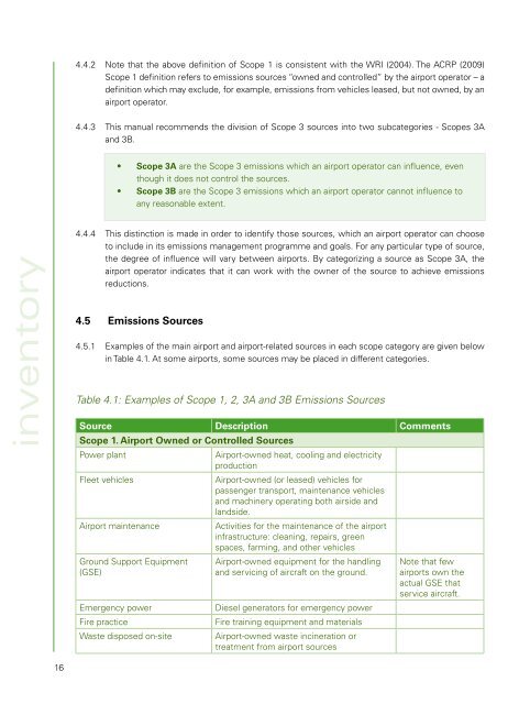 Airport Greenhouse Gas Emissions Management - Zurich Airport