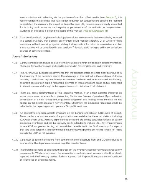 Airport Greenhouse Gas Emissions Management - Zurich Airport