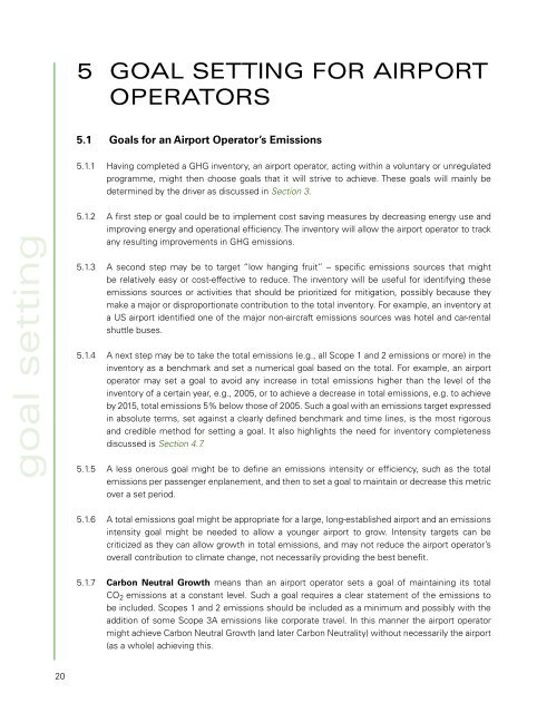 Airport Greenhouse Gas Emissions Management - Zurich Airport