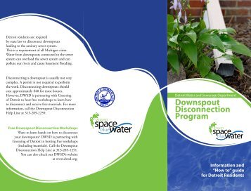 Downspout Disconnection Program - Detroit Water and Sewerage ...