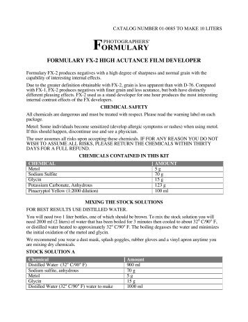 Instructions & Technical Data (pdf)