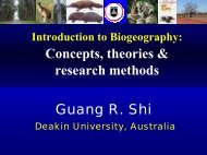 Biogeography