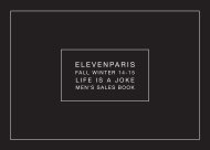 ELEVENPARIS FW1415-LIFEISAJOKE MEN