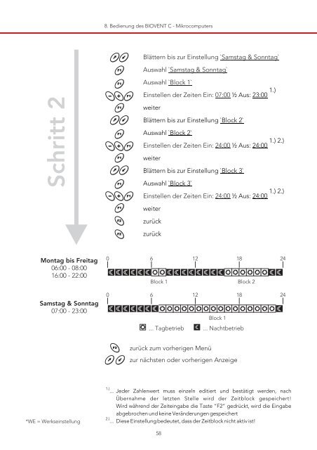 Bedienungsanleitung Biovent C - Eder